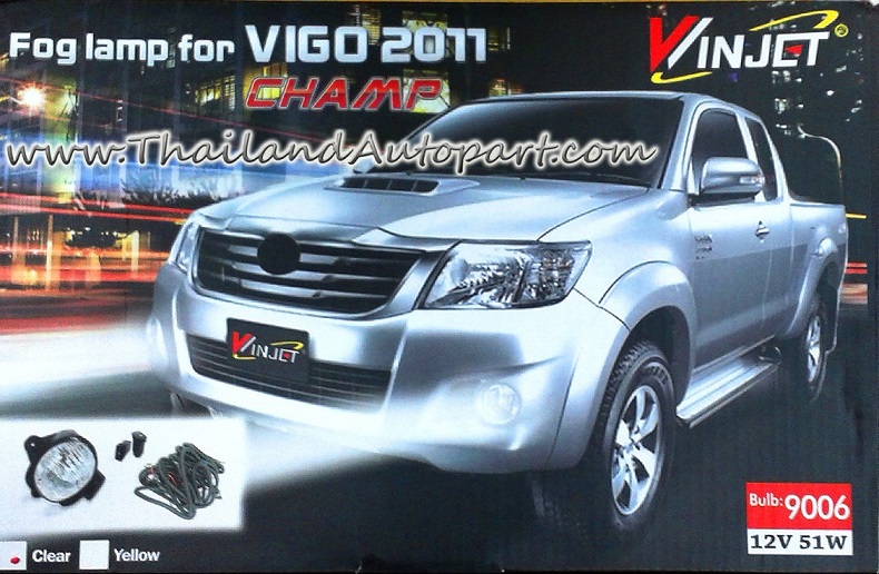 ชุดไฟตัดหมอกหน้า TOYOTA HILUX VIGO CHAMP