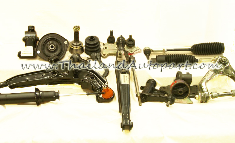 ALL SUSPENSION PARTS : Shock Absorbers, SUSP ARM, Engine Mountings, CV Joints, etc.
