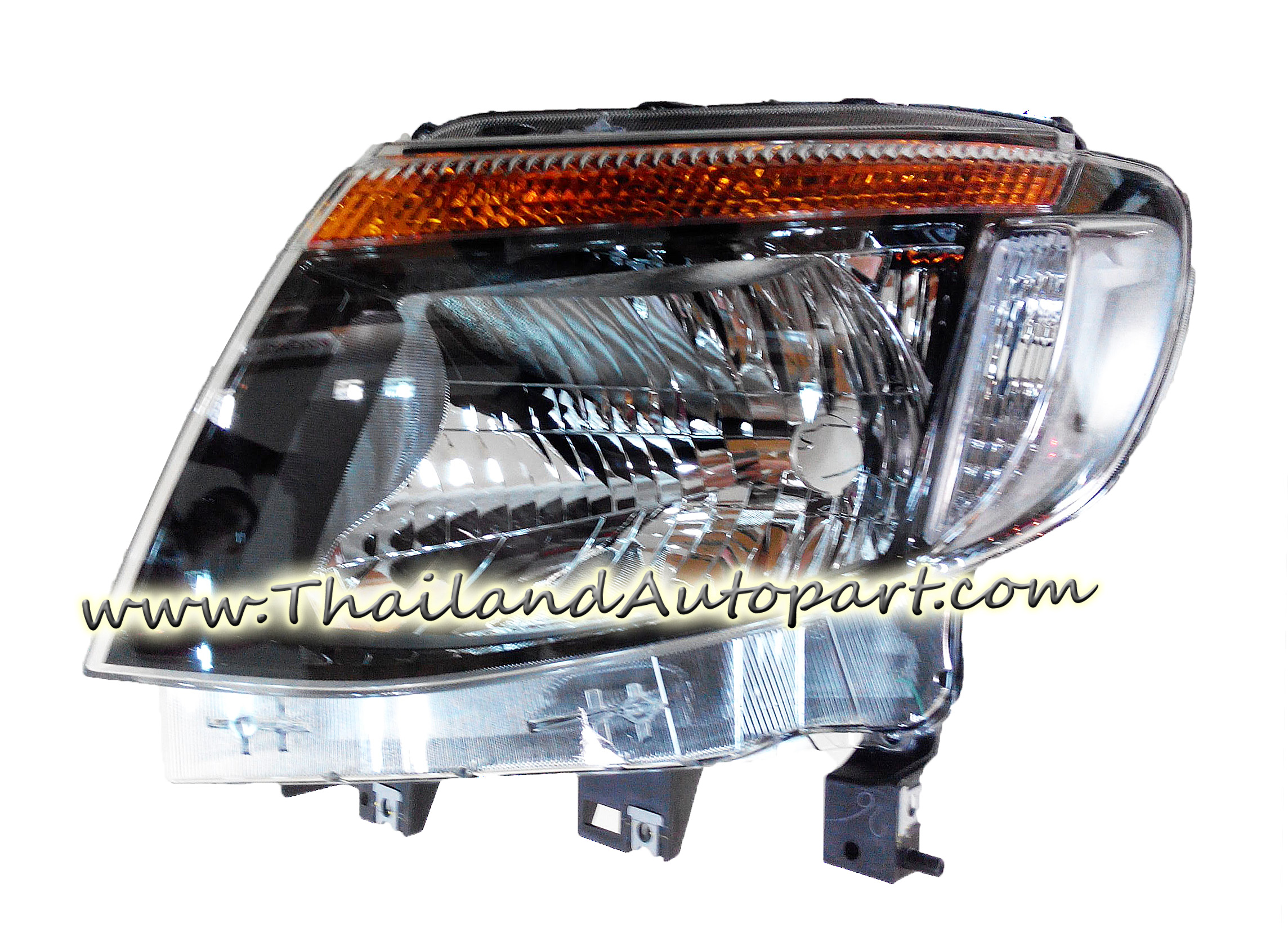 HEADLAMP BLACK FOR FORD RANGER ALL NEW 2014