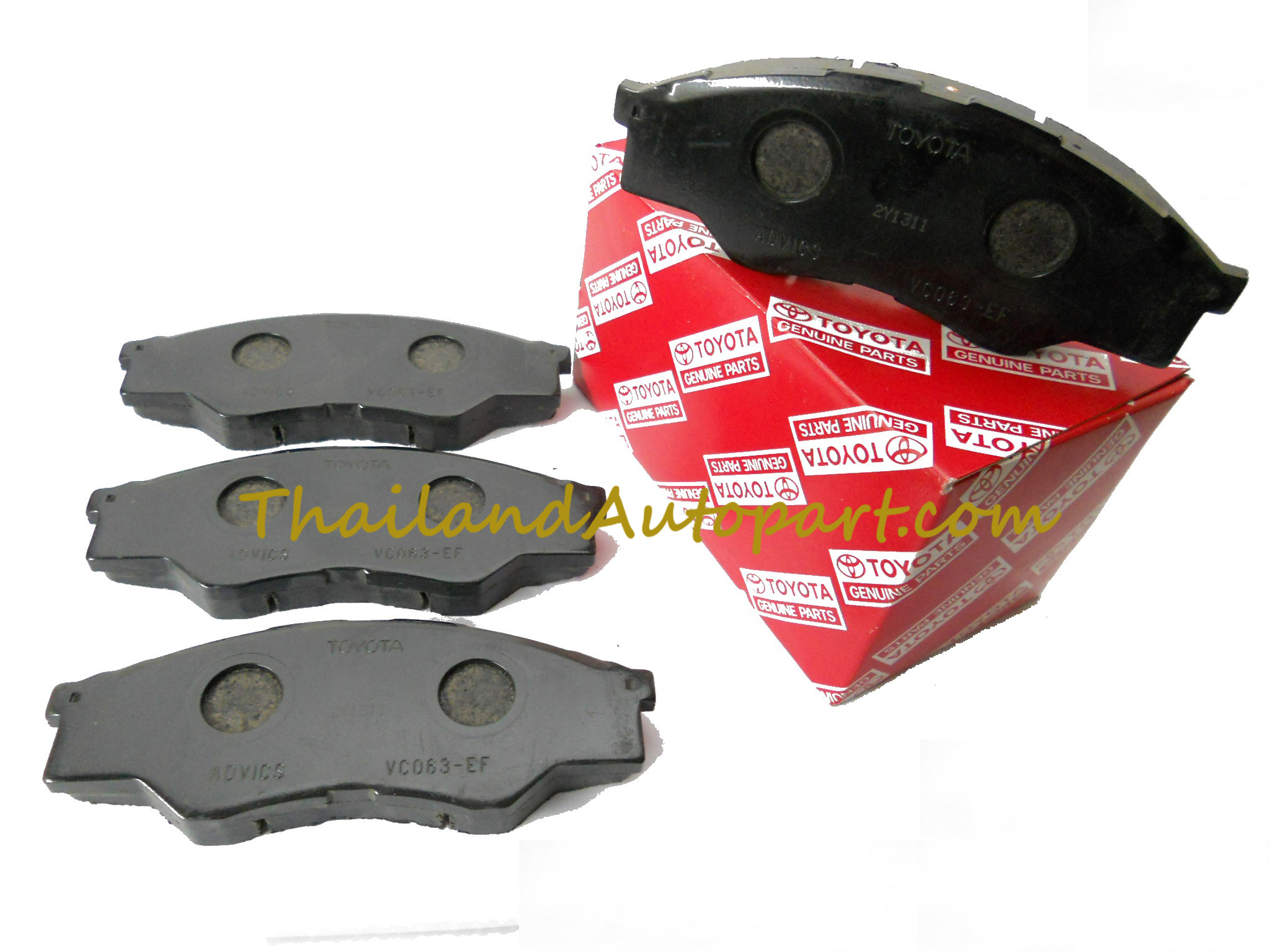 BRAKE PAD FRONT FOR TOYOTA HILUX VIGO 4X2